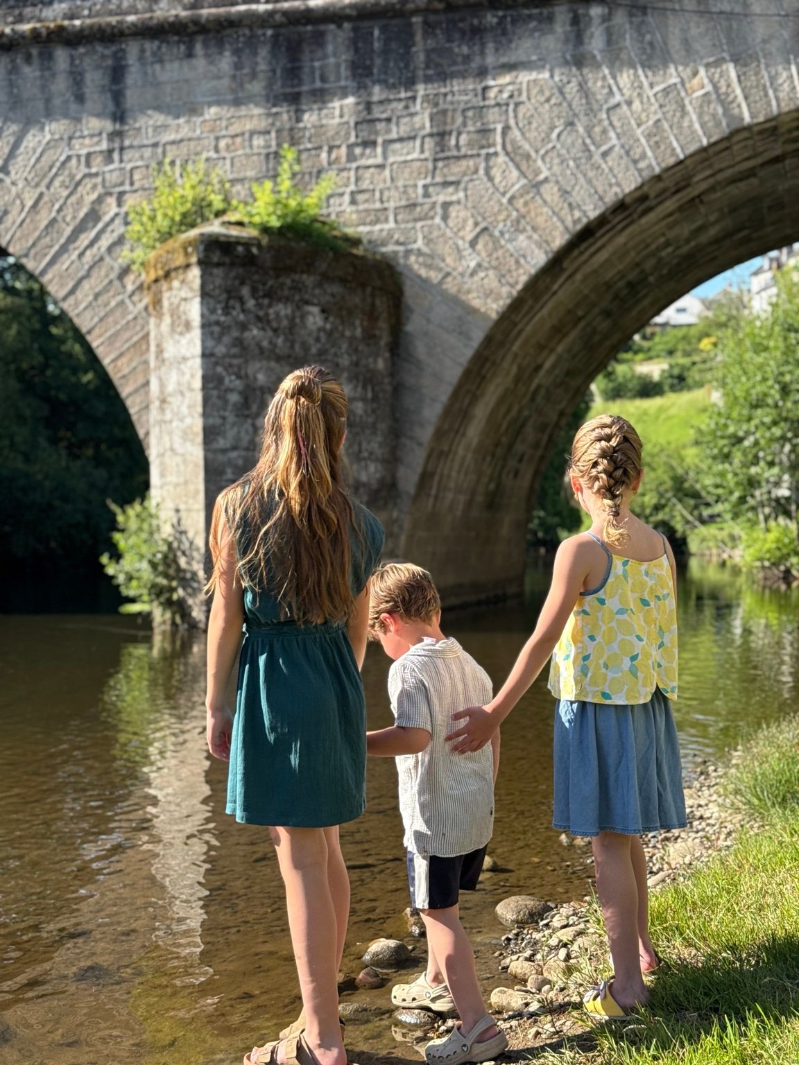 Kinderen bij de rivier