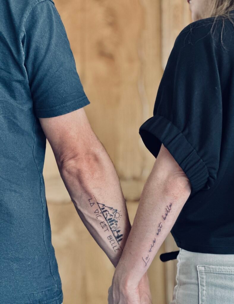 La vie Est bell, dit willen wij, genieten van het leven 